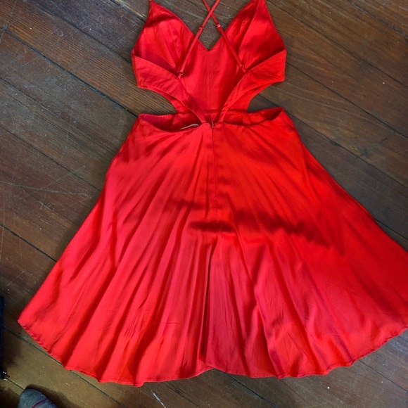 Urban Outfitters Marguerita Cut-Out Mini Dress - Picture 2 of 6